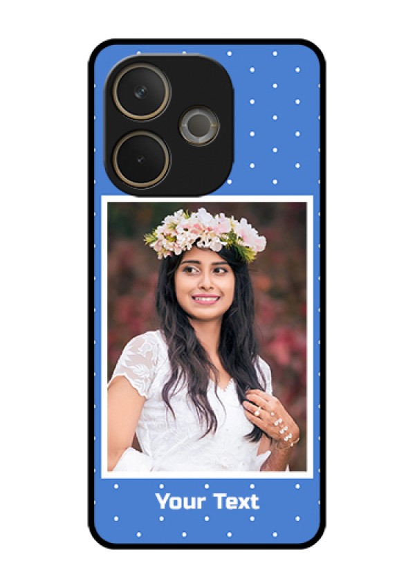 Oppo A5 Pro 5G Custom Glass Phone Case - Polka Dots Design