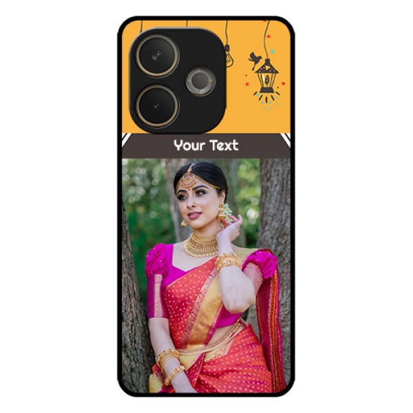Oppo A5 Pro 5G Custom Glass Phone Case - With Family Picture And Icons Oppo A5 Pro 5G Custom Glass Phone Case - With Family Picture And Icons