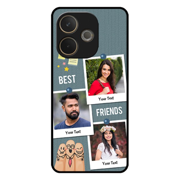 Oppo A5 Pro 5G Custom Glass Phone Case - Sticky Frames And Friendship Design Oppo A5 Pro 5G Custom Glass Phone Case - Sticky Frames And Friendship Design