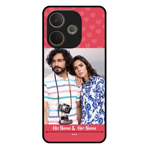 Oppo A5 Pro 5G Custom Glass Phone Case - Simple Love Design