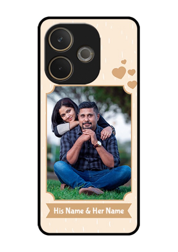 Oppo A5 Pro 5G Custom Glass Phone Case - With Confetti Love Design