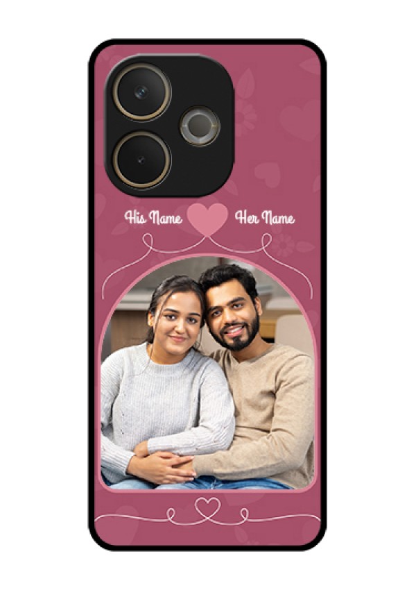 Oppo A5 Pro 5G Custom Glass Phone Case - Love Floral Design