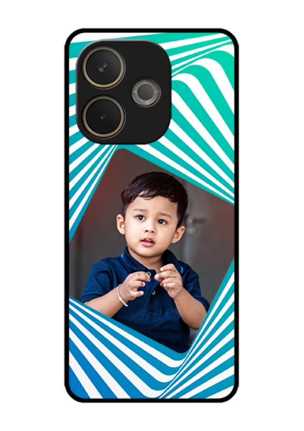 Oppo A5 Pro 5G Custom Glass Phone Case - Abstract Spiral Design