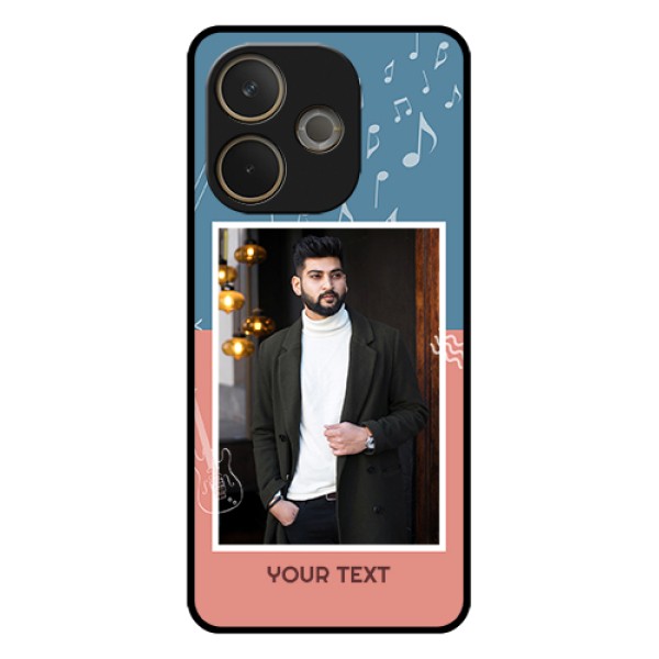 Oppo A5 Pro 5G Custom Glass Phone Case - With Color Musical Note Design