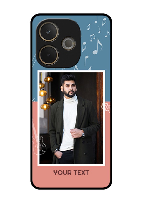 Oppo A5 Pro 5G Custom Glass Phone Case - With Color Musical Note Design