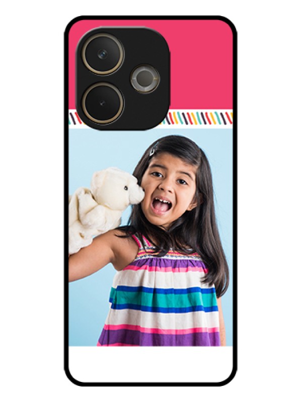 Custom Oppo A5 Pro 5G Custom Glass Phone Case - Line Art Design