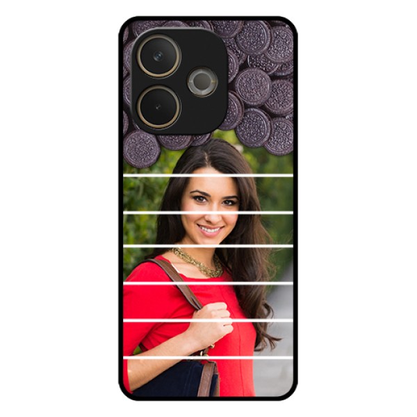 Oppo A5 Pro 5G Custom Glass Phone Case - With Oreo Biscuit Design