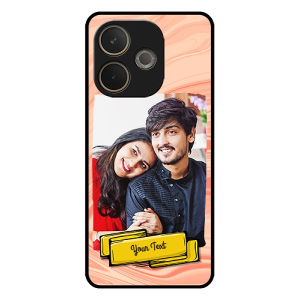 Oppo A5 Pro 5G Custom Glass Phone Case - Marble Texture Design