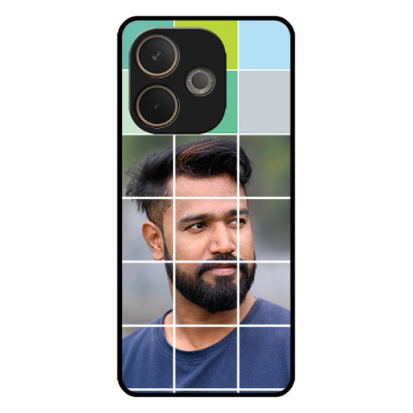 Oppo A5 Pro 5G Custom Glass Phone Case - With White Box Pattern Oppo A5 Pro 5G Custom Glass Phone Case - With White Box Pattern