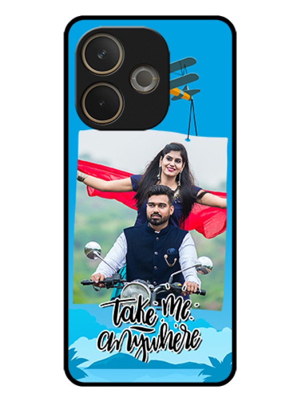 Custom Oppo A5 Pro 5G Custom Glass Phone Case - Traveller Design