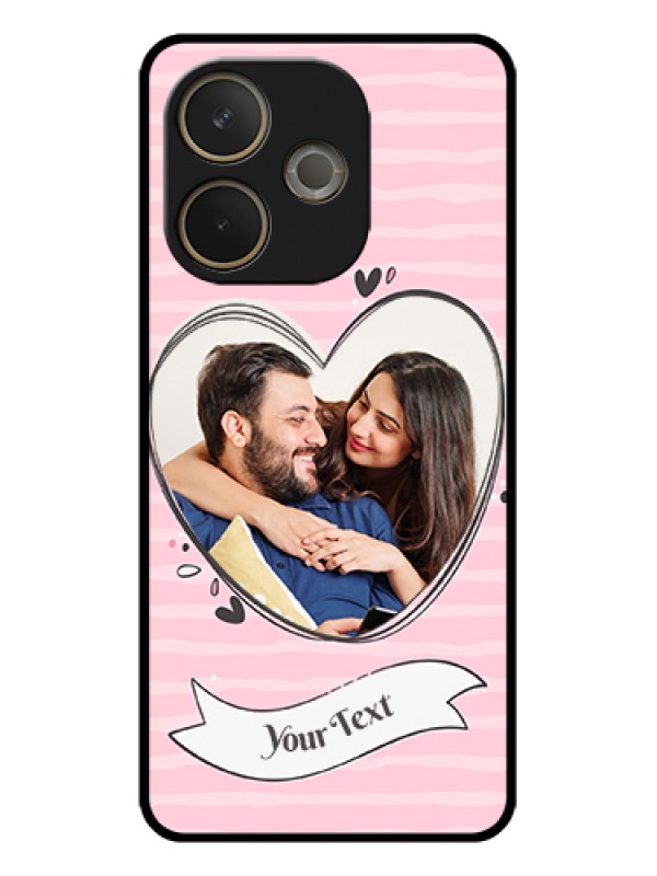 Custom Oppo A5 Pro 5G Custom Glass Phone Case - Vintage Heart Design