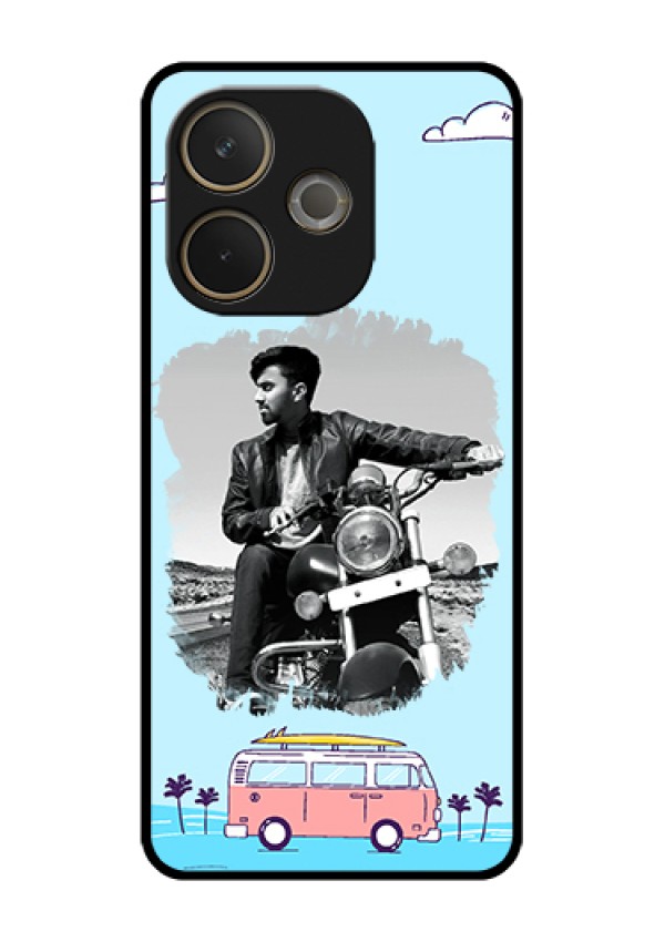 Oppo A5 Pro 5G Custom Glass Phone Case - Travel & Adventure Design