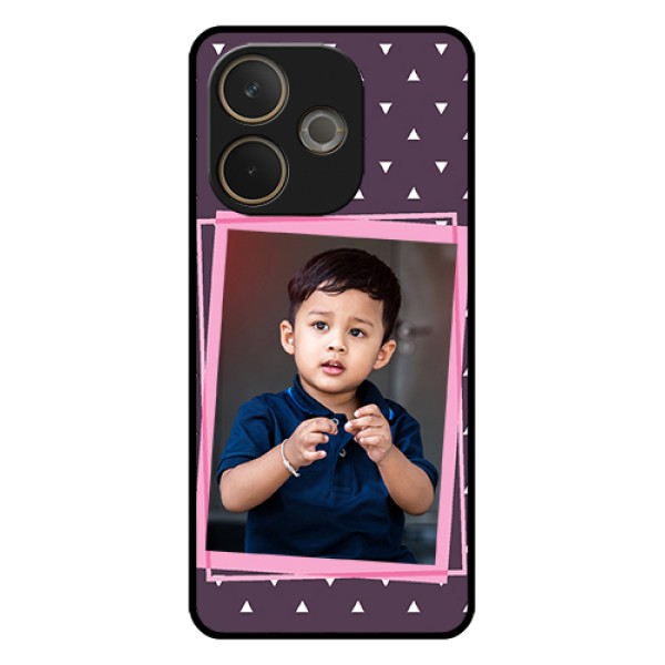 Oppo A5 Pro 5G Custom Glass Phone Case - Triangle Pattern Dotted Design Oppo A5 Pro 5G Custom Glass Phone Case - Triangle Pattern Dotted Design