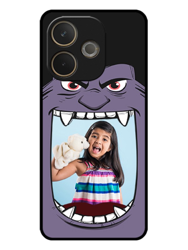 Custom Oppo A5 Pro 5G Custom Glass Phone Case - Angry Monster Design