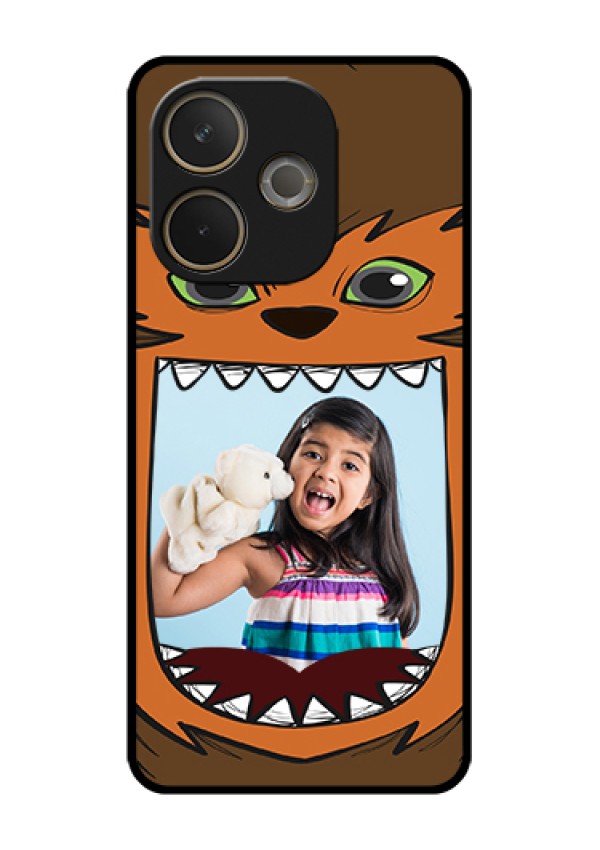 Oppo A5 Pro 5G Custom Glass Phone Case - Owl Monster Back Case Design
