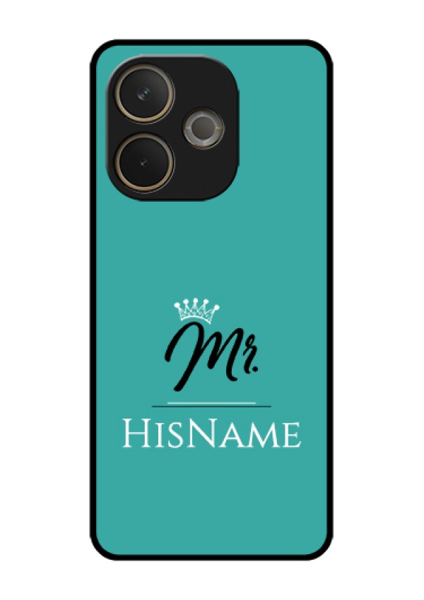 Oppo A5 Pro 5G Custom Glass Phone Case - Mr With Name Design