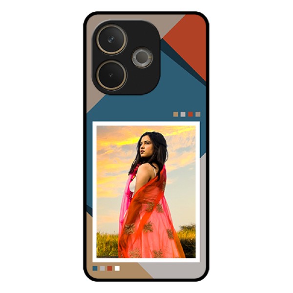 Oppo A5 Pro 5G Custom Glass Phone Case - Retro Color Pallet Design