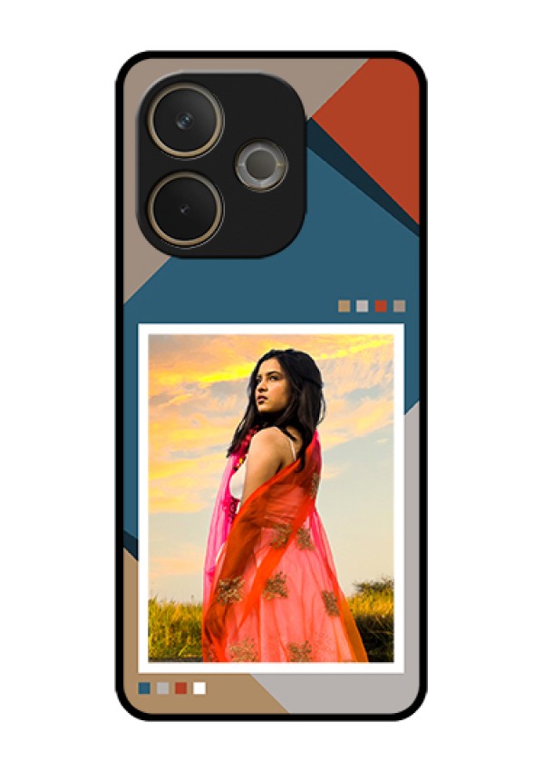 Oppo A5 Pro 5G Custom Glass Phone Case - Retro Color Pallet Design
