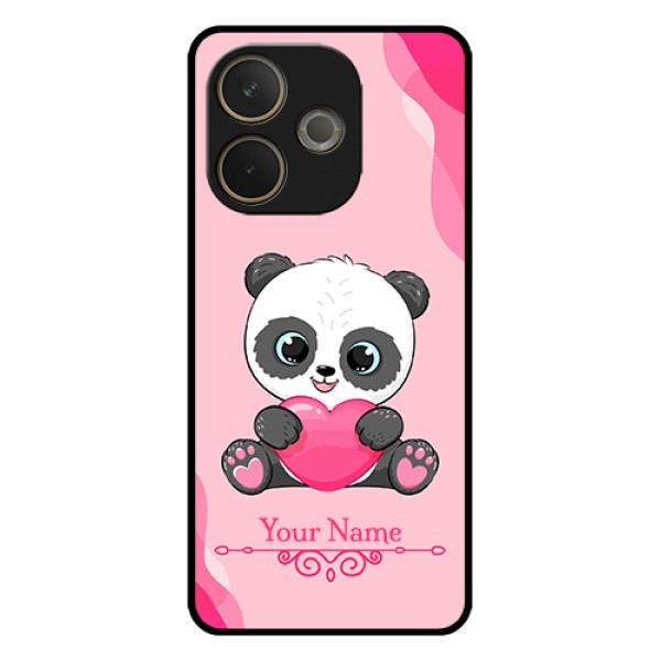 Oppo A5 Pro 5G Custom Glass Phone Case - Cute Panda Design