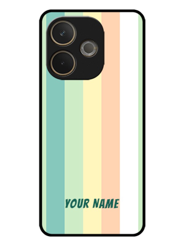 Custom Oppo A5 Pro 5G Custom Glass Phone Case - Multi - Colour Stripes Design