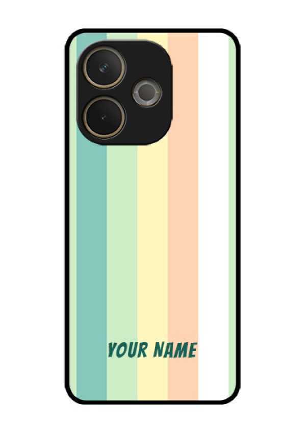 Oppo A5 Pro 5G Custom Glass Phone Case - Multi - Colour Stripes Design
