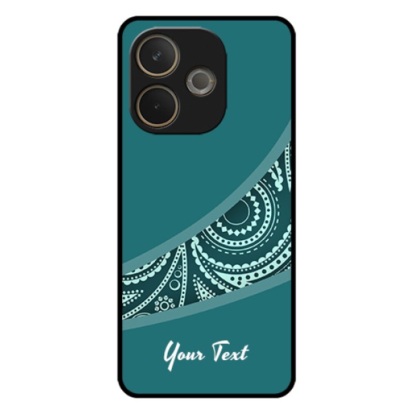 Oppo A5 Pro 5G Custom Glass Phone Case - Semi Visible Floral Design Oppo A5 Pro 5G Custom Glass Phone Case - Semi Visible Floral Design