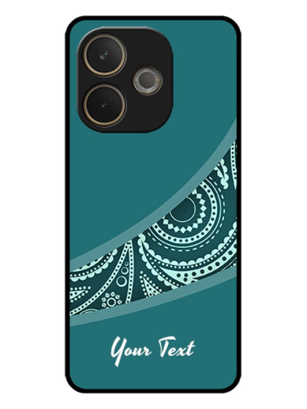 Custom Oppo A5 Pro 5G Custom Glass Phone Case - Semi Visible Floral Design