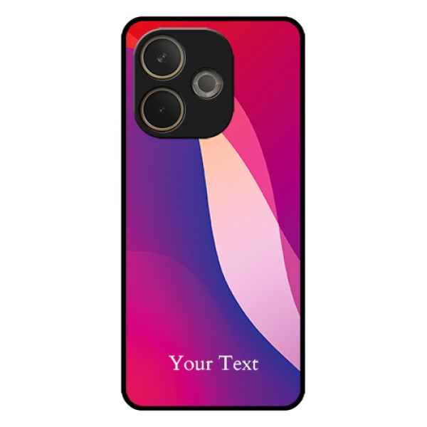 Oppo A5 Pro 5G Custom Glass Phone Case - Digital Abstract Overlap Design Oppo A5 Pro 5G Custom Glass Phone Case - Digital Abstract Overlap Design