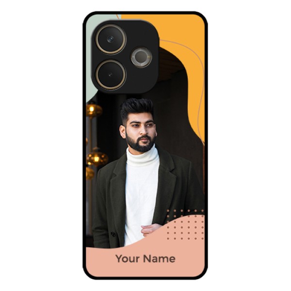 Oppo A5 Pro 5G Custom Glass Phone Case - Tri - Coloured Overlay Design Oppo A5 Pro 5G Custom Glass Phone Case - Tri - Coloured Overlay Design