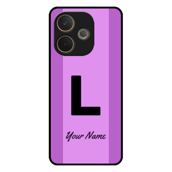 Oppo A5 Pro 5G Custom Glass Phone Case - Tricolor Custom Text Design