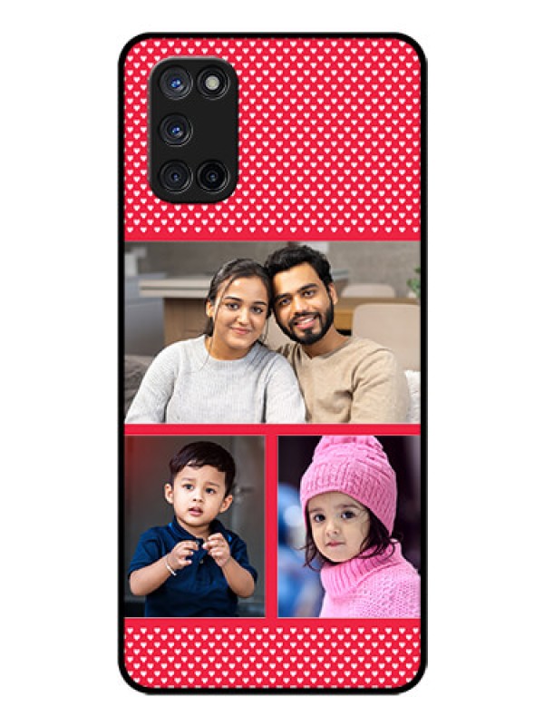 Custom Oppo A52 Personalized Glass Phone Case - Bulk Pic Upload Design