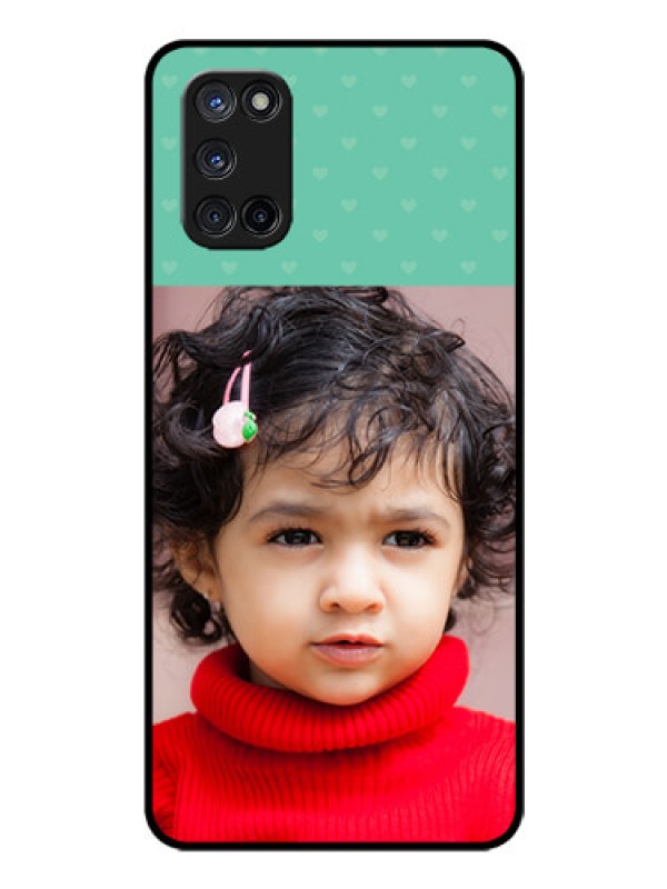 Custom Oppo A52 Custom Glass Phone Case - Lovers Picture Design