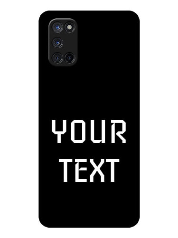 Custom Oppo A52 Your Name on Glass Phone Case
