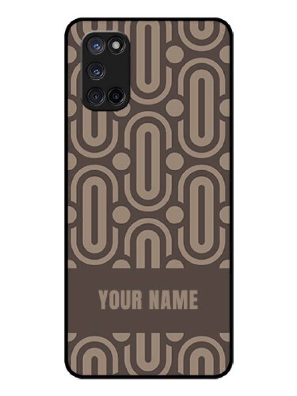 Custom Oppo A52 Custom Glass Phone Case - Captivating Zero Pattern Design