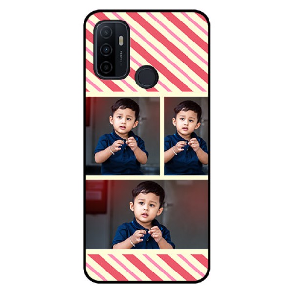 Oppo A53 Personalized Glass Phone Case  - Picture Upload Mobile Case Design