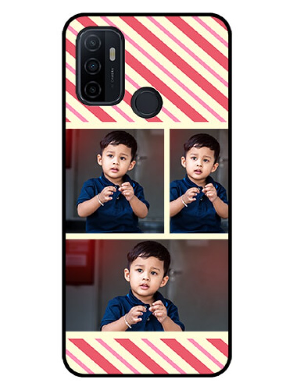 Custom Oppo A53 Personalized Glass Phone Case  - Picture Upload Mobile Case Design