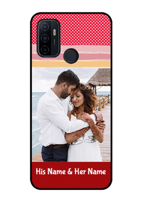 Oppo A53 Custom Glass Mobile Case  - Premium Case Design