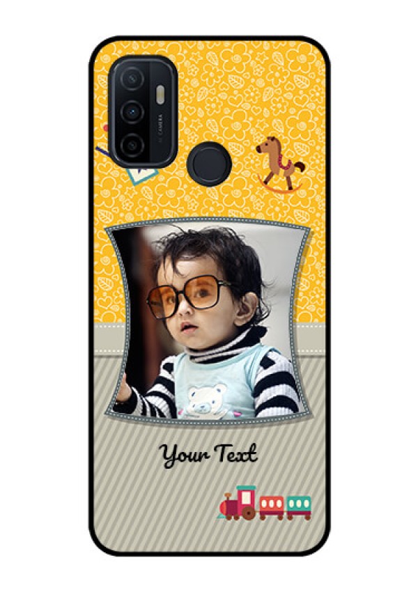 Oppo A53 Personalized Glass Phone Case  - Baby Picture Upload Design