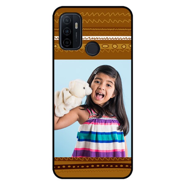 Oppo A53 Custom Glass Phone Case - Friends Picture Upload Design Oppo A53 Custom Glass Phone Case - Friends Picture Upload Design