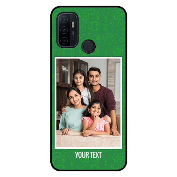 Oppo A53 Personalized Glass Phone Case  - Picture Upload Design