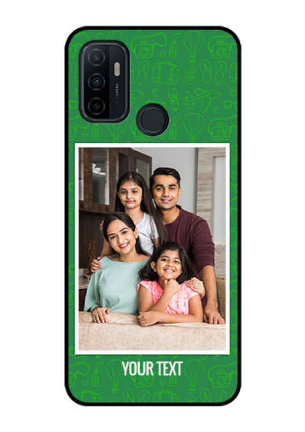 Oppo A53 Personalized Glass Phone Case  - Picture Upload Design