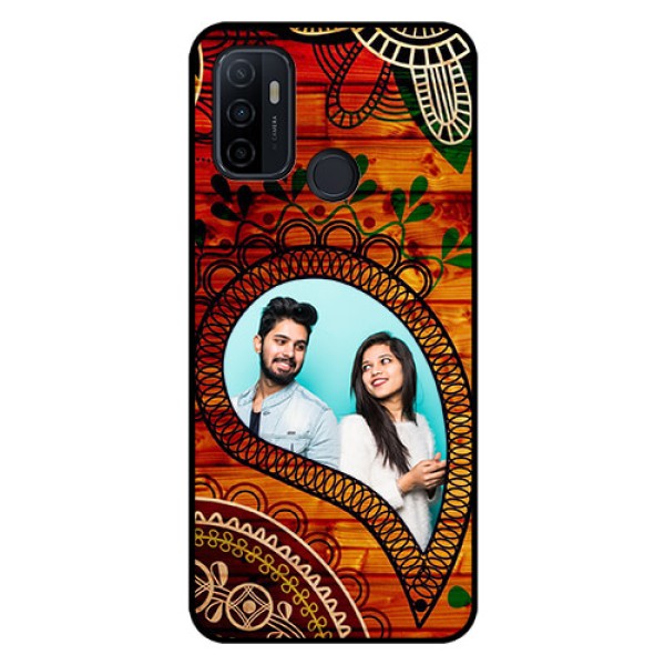 Oppo A53 Personalized Glass Phone Case  - Abstract Colorful Design