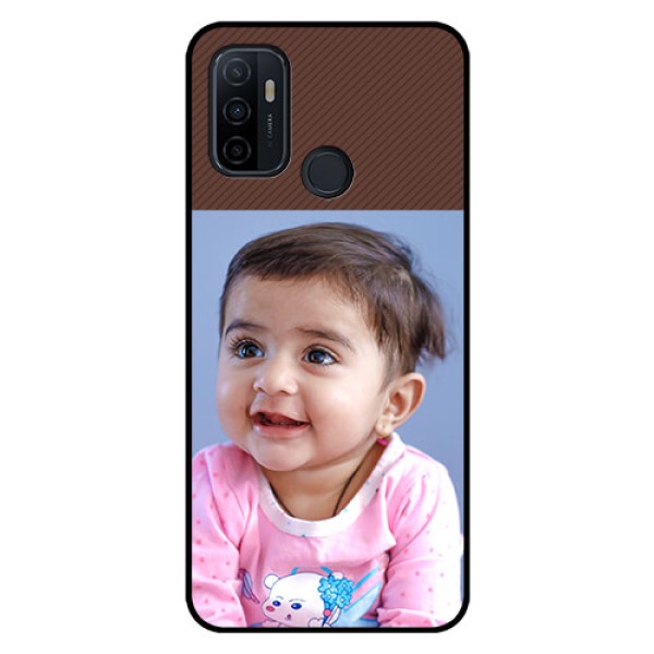 Oppo A53 Custom Glass Mobile Case  - Elegant Case Design