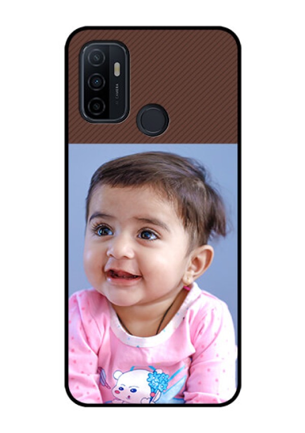 Oppo A53 Custom Glass Mobile Case  - Elegant Case Design