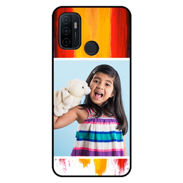 Oppo A53 Personalized Glass Phone Case - Multi Color Design Oppo A53 Personalized Glass Phone Case - Multi Color Design