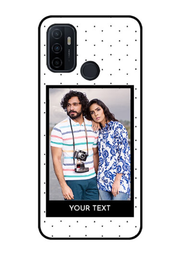 Oppo A53 Photo Printing on Glass Case  - Premium Design