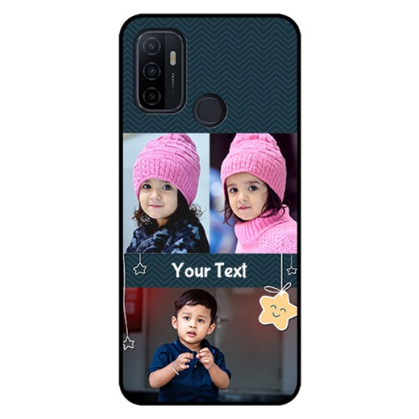 Oppo A53 Custom Glass Mobile Case - Hanging Stars Design Oppo A53 Custom Glass Mobile Case - Hanging Stars Design