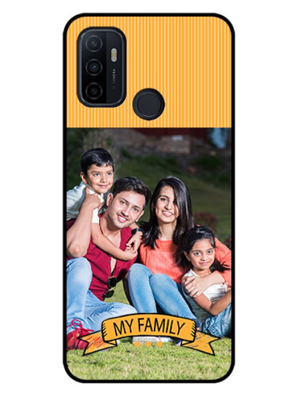 Custom Oppo A53 Custom Glass Phone Case  - My Family Design