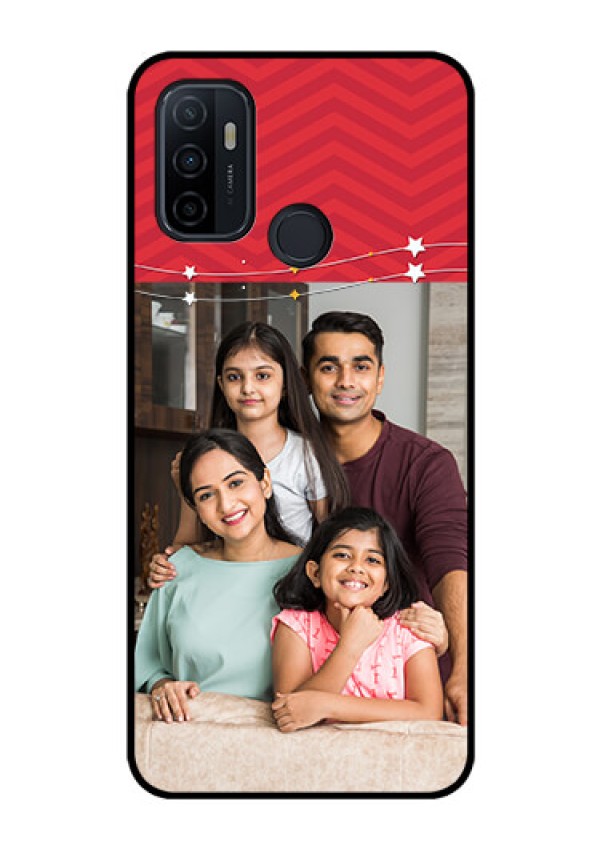 Oppo A53 Personalized Glass Phone Case  - Happy Family Design