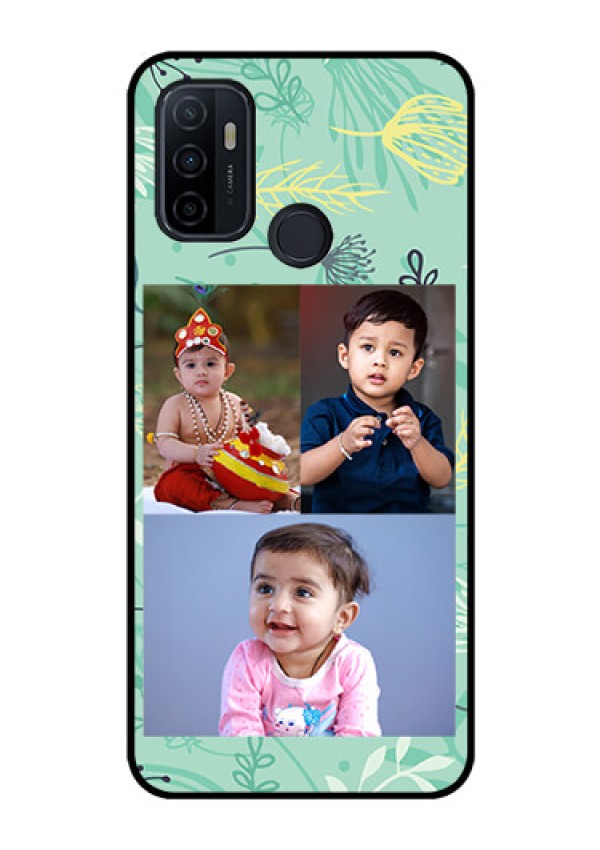 Oppo A53 Photo Printing on Glass Case  - Forever Family Design 